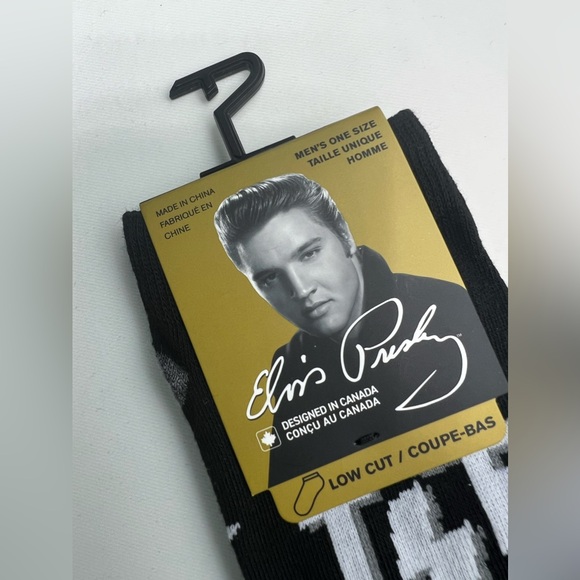 Perri’s Socks - Elvis Presley Low Cut Socks 3 Pair - Size:(MEN 7-12 WOME… - Picture 5 of 13